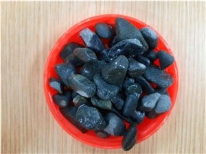 Black Decorative Pebble