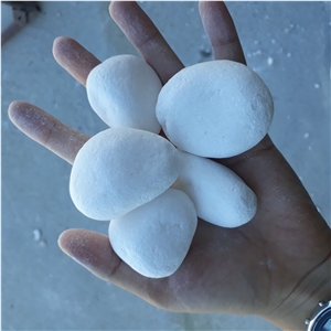 Shc Natural High Quality Snow White Pebble