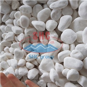 Shc Natural High Quality Snow White Pebble