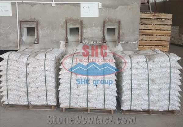 Shc Natural High Quality Snow White Pebble