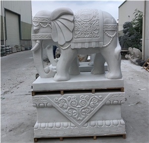 Top Quality Hotel Stone Handcarved Animal Statues