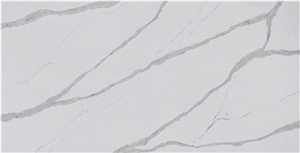 Mdt Calacatta Sterling Quartz Stone Slabs