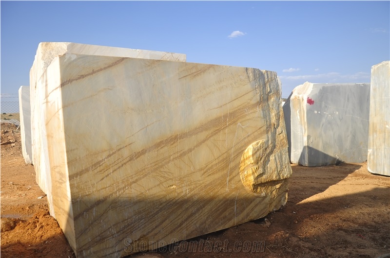 Antique Gold Block Marble Blocks