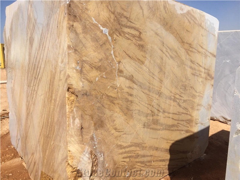 Antique Gold Block Marble Blocks