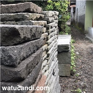 Paving Pedestals Floor Steps in the Park, Cobblestone