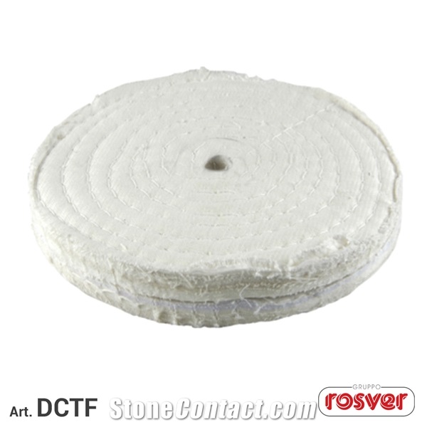 Stitched Discs-Quilted Cotton Disks on Manual Cleaners