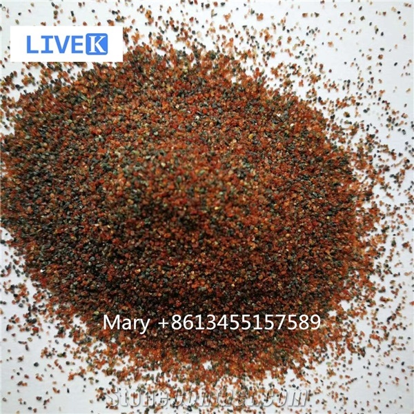 Garnet Sand 30/60 Mesh 80 Mesh for Polishing