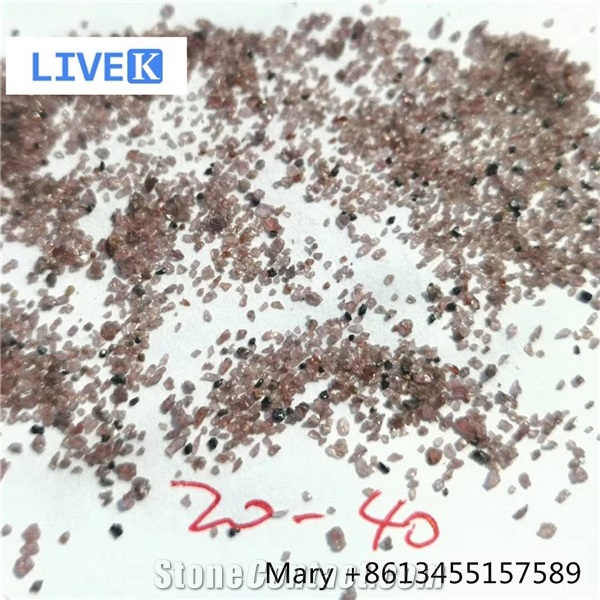 Pink Garnet Sand 20/40 Mesh for Blasting