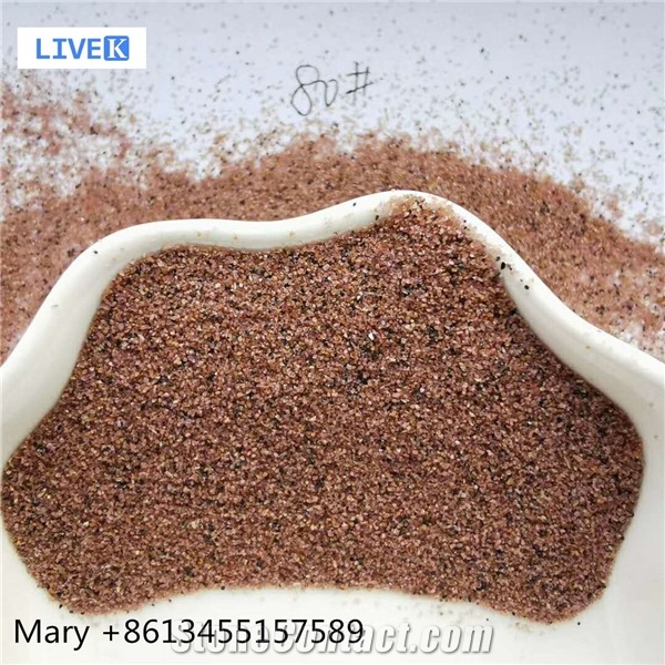 Pink Garnet Sand 20/40 Mesh for Blasting