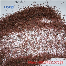 Pink Garnet Sand 80 Mesh for Water Jet Cutting