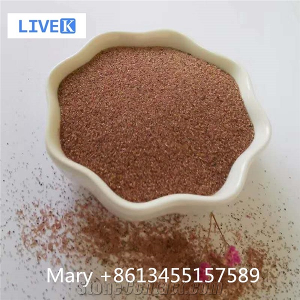 Pink River Garnet Sand 30/60 Mesh for Blasting