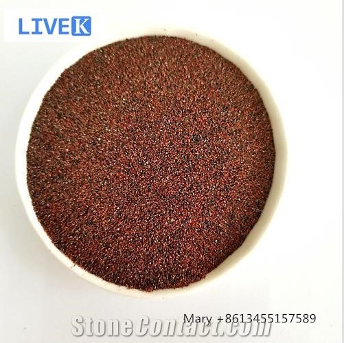 Water Jet Cutting Garnet Abrasive Sand 80 Mesh