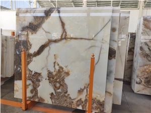 Golden Claude Onyx Slabs