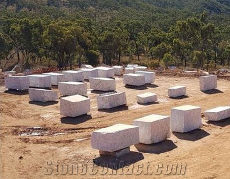 Arabescato Austral Marble Block, Australia White Marble