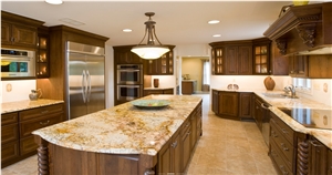 Granite Kitchen Countertop, Island Top