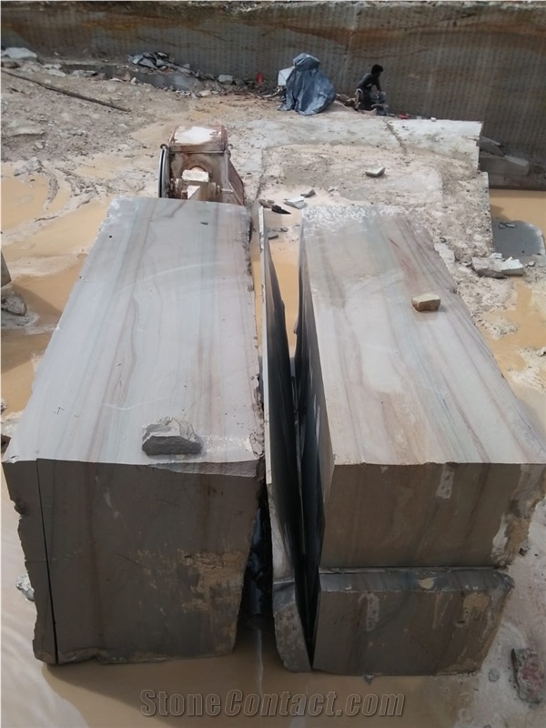 Pietra Forte Colombino Sandstone Block, Italy Grey Sandstone