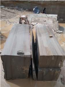 Pietra Forte Colombino Sandstone Block, Italy Grey Sandstone