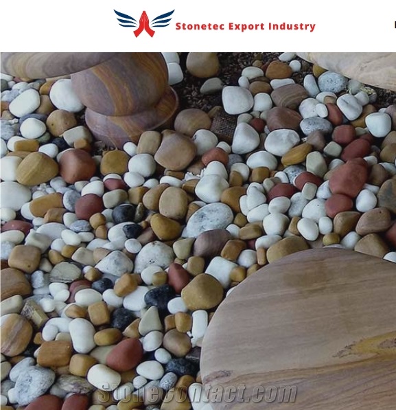 Washed Tumbled River Stone, Pebble Stone