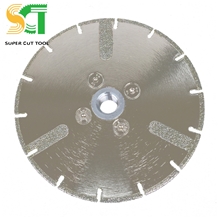 Diamond Tip Cutting Blade Used on Bridge Saw