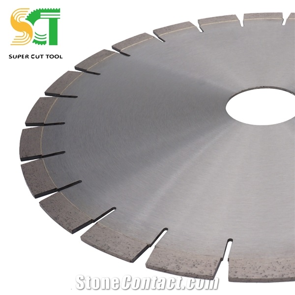 Diamond Tip Cutting Blade Used on Bridge Saw
