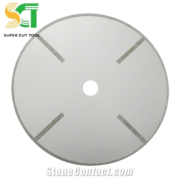 Diamond Tip Cutting Blade Used on Bridge Saw