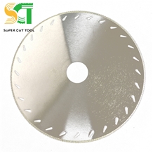 Diamond Tip Cutting Blade Used on Bridge Saw