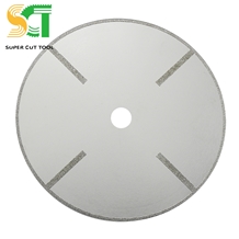 Diamond Tip Cutting Blade Used on Bridge Saw