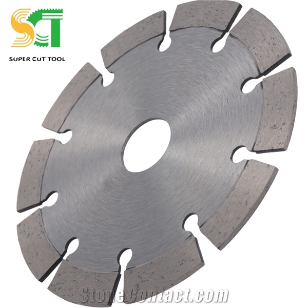 Diamond Tipped Circular Saw Blade in Grinder