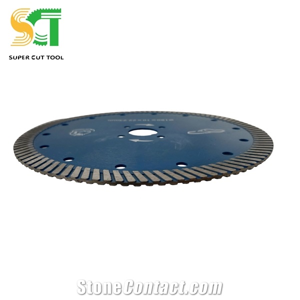 Diamond Turbo Segmented Saw Blades for Dry Cutting