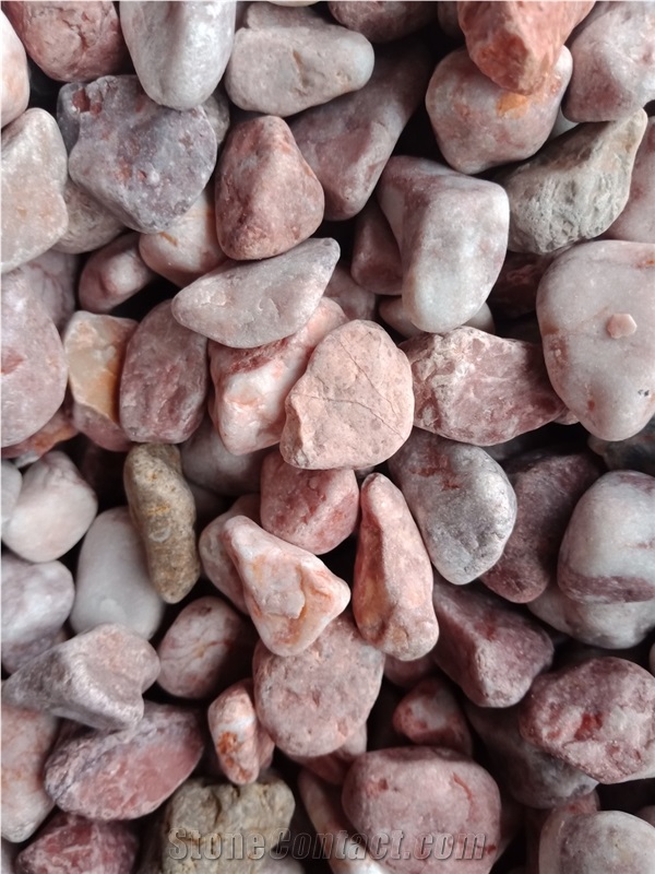 Black Pebbles Natural Stone Polished Stone