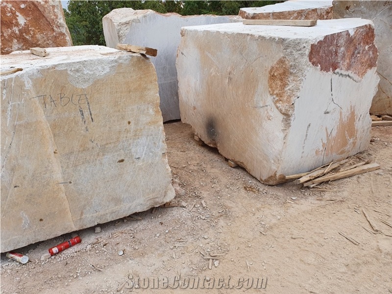 Kamen Rujan Marble Blocks