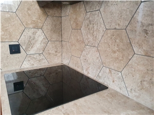 Rujan Marble Kitchen Backsplash Mosaic