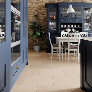 Dijon Limestone Tumbled Floor Tiles in Stock
