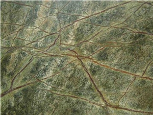 Rainforest Green Marble Slabs, India Green Marble