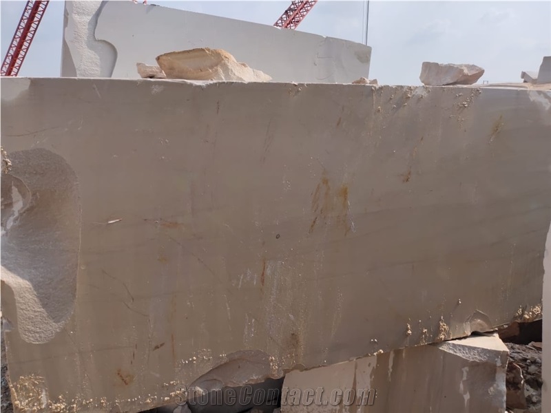 Wooden Limestone Block, India Brown Limestone
