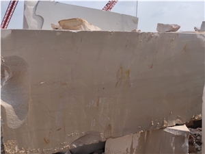 Wooden Limestone Block, India Brown Limestone