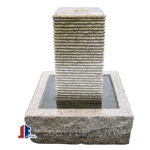 Garden Granite Water Feature and Fountain