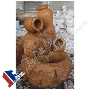 Garden Granite Water Feature and Fountain