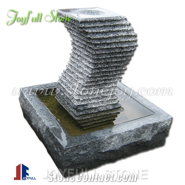 Garden Granite Water Feature and Fountain