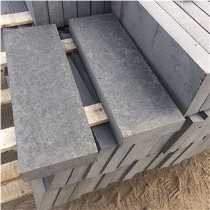 Flamed Mongolia Black Basalt Tiles