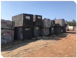 Angola Black Block Black Granite Slab Tile
