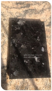 Angola Black Block Black Granite Slab Tile