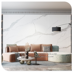 Big Slabs Artificial Marble Sintered Stone Wall