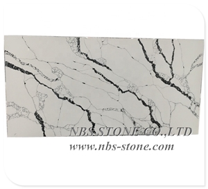Calacatta White Quartz Stone Slab Sintered Stone