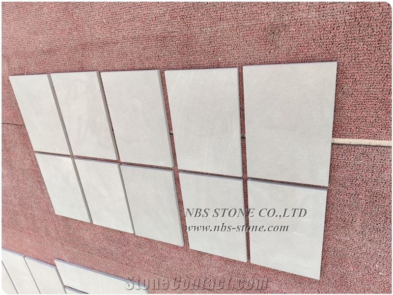 Chinese Natural Dark Gray Sandstone Paving Tiles