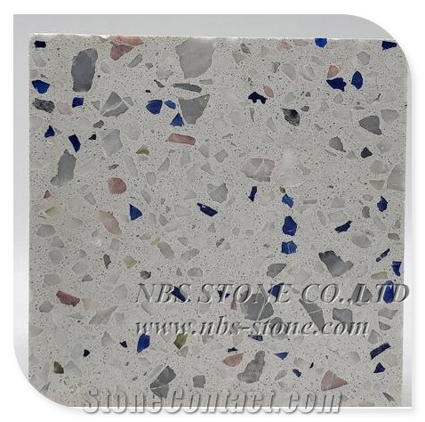 Customized Terrazzo Tile Size Terrazzo Wall Slab