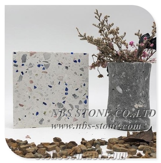 Customized Terrazzo Tile Size Terrazzo Wall Slab