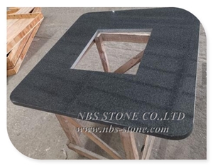 Customizted Outdoor Bbq Stone Top G654 Grey Granite