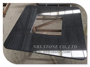 Customizted Outdoor Bbq Stone Top G654 Grey Granite