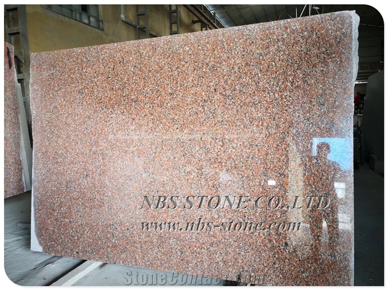 G562 Maple Red Granite Slab African Red Slab